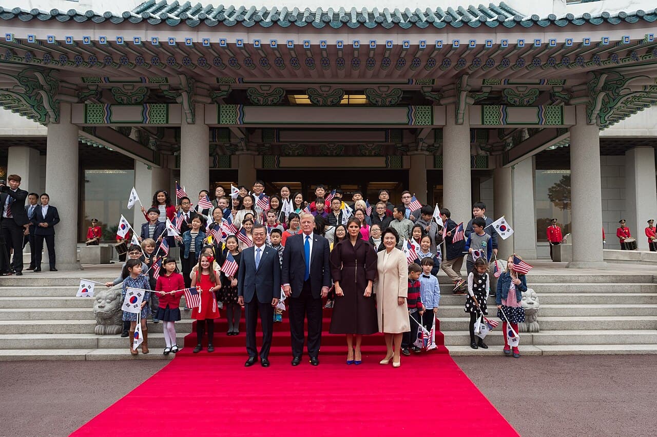 President Donald J. Trump and First Lady Melania Trump visit South Korea | November 7, 2017 (Official White House…