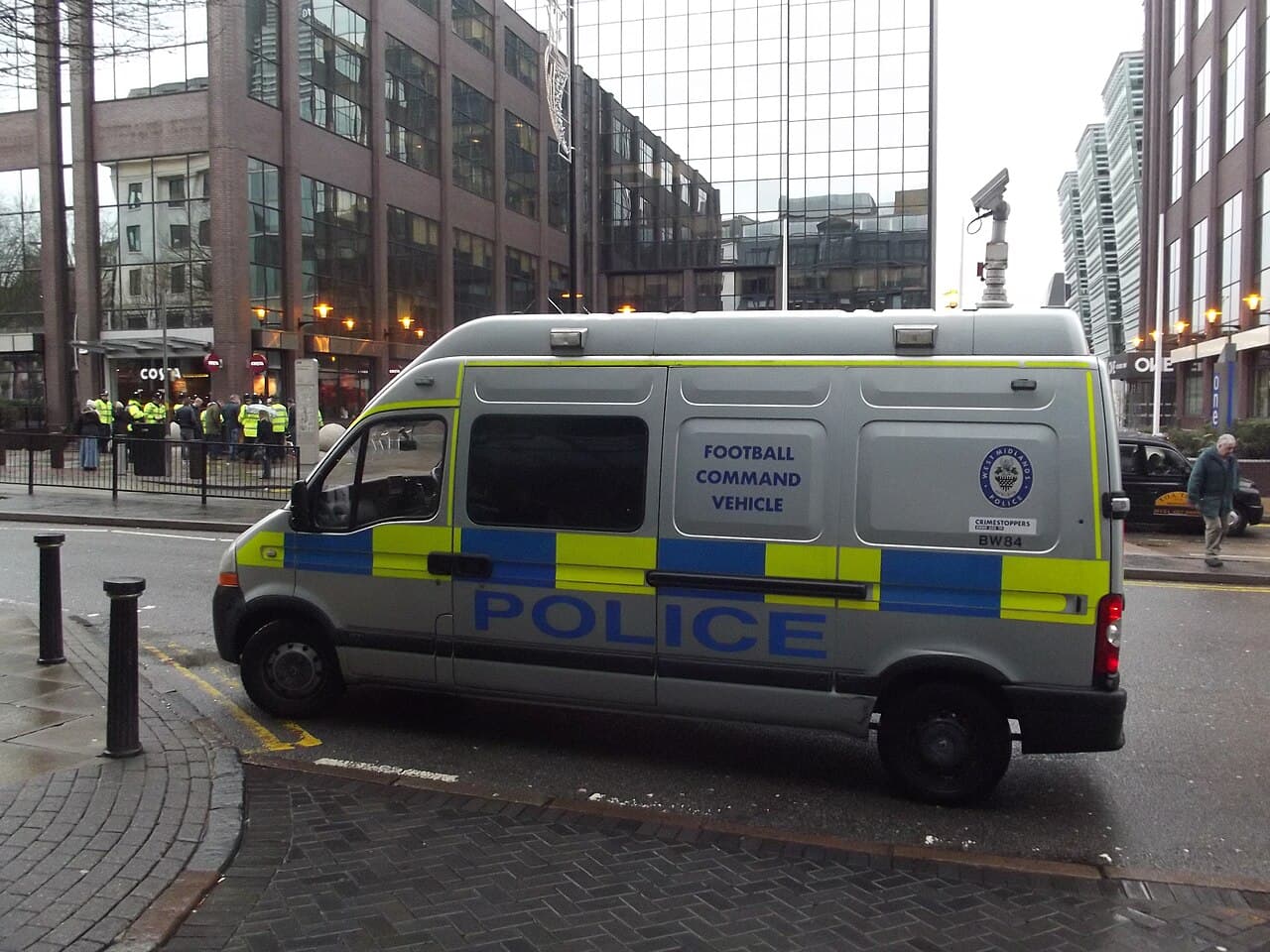 Saw a couple of Police vehicles on Colmore Row outside Birmingham Snow Hill Station, shortly after I left Costa. I'm…