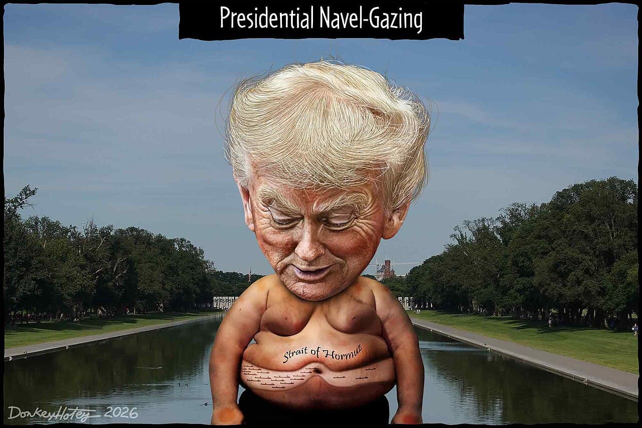 President Trump has trapped the US in a no-win situation. He’s clueless how to end this.