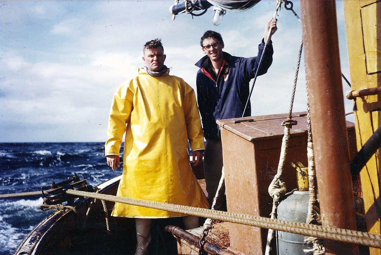 During my brilliant career as a deckhand on a Scottish seine netter, catching Cod in the days when the sea sometimes…