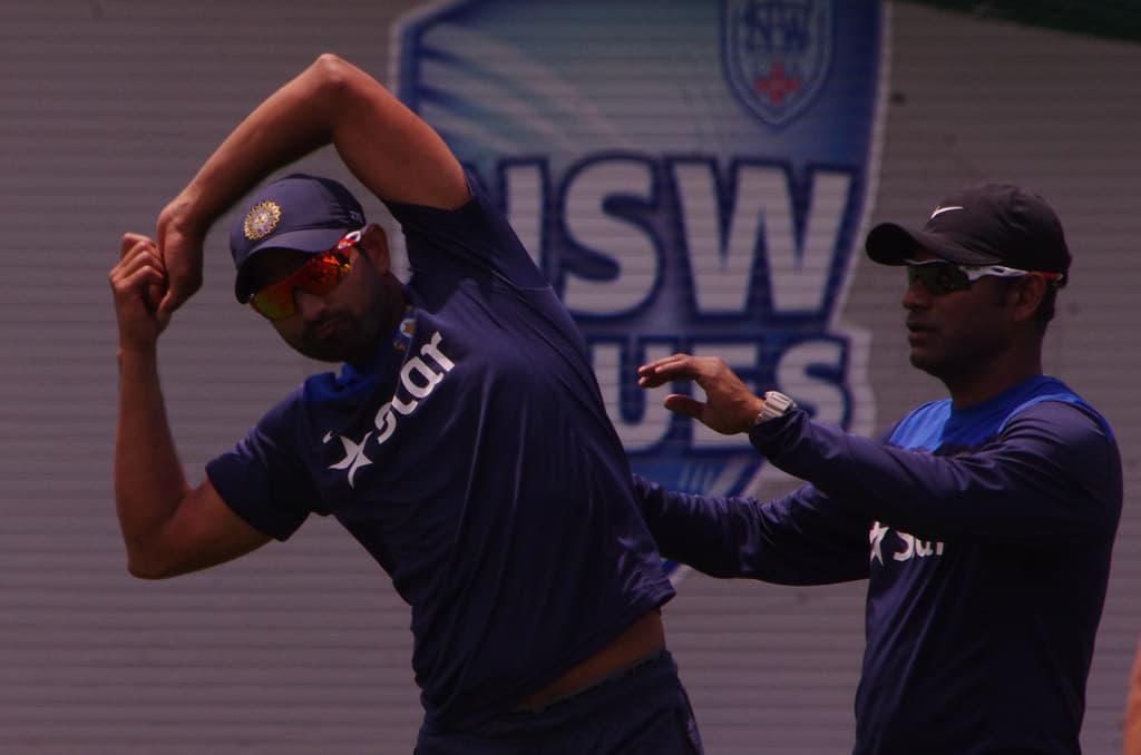 Indian Cricket team training SCG 2015