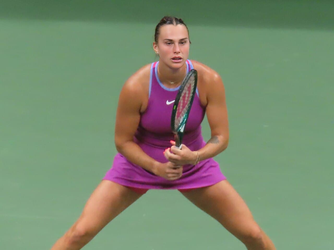 Aryna Sabalenka playing US Open Final 2024