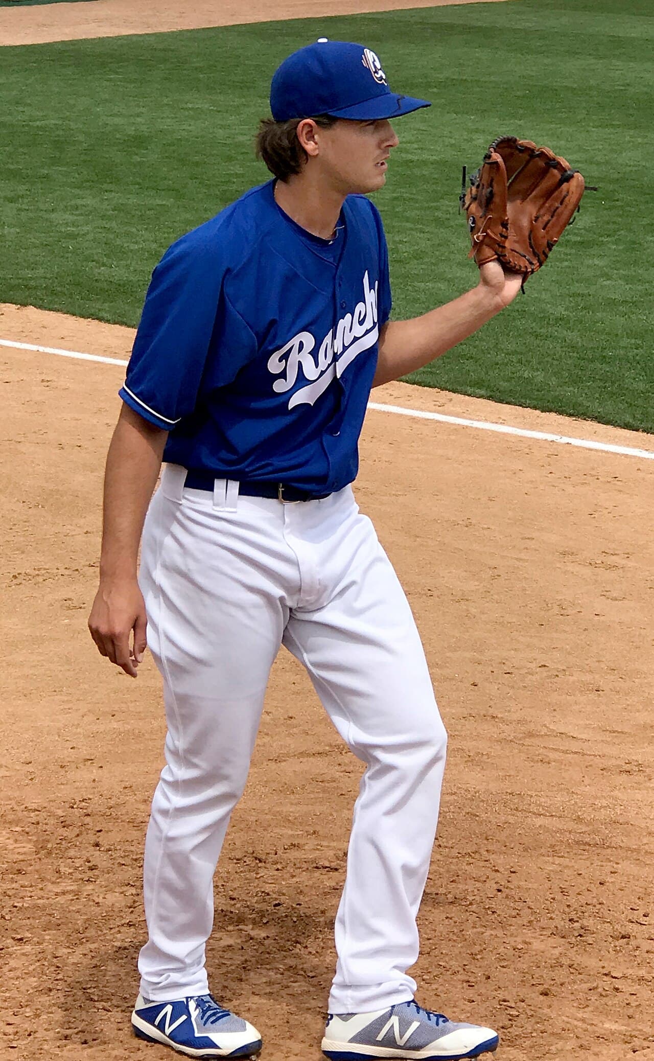 Dean Kremer with the Rancho Cucamonga Quakes