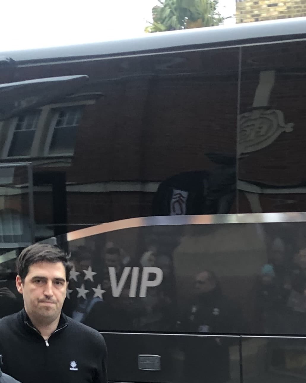 Andoni Iraola arrives at the stadium prior to the Premier League match between Fulham FC and AFC Bournemouth at Craven…
