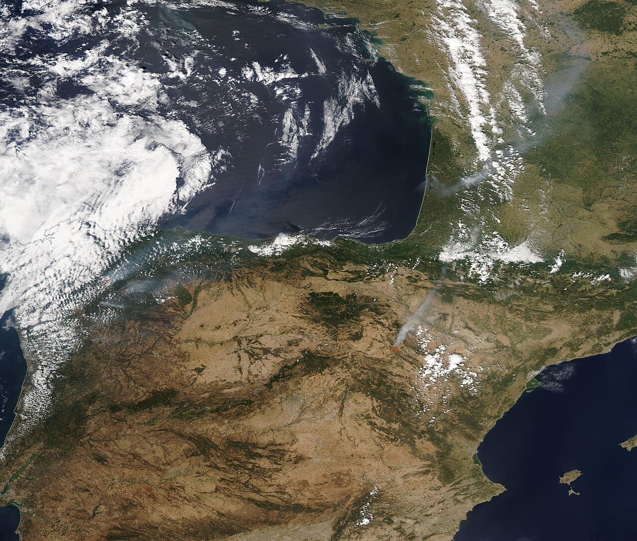 Extreme heat and ongoing drought spurred dozens of wildfires across western Europe in mid-July 2022. Temperatures in…