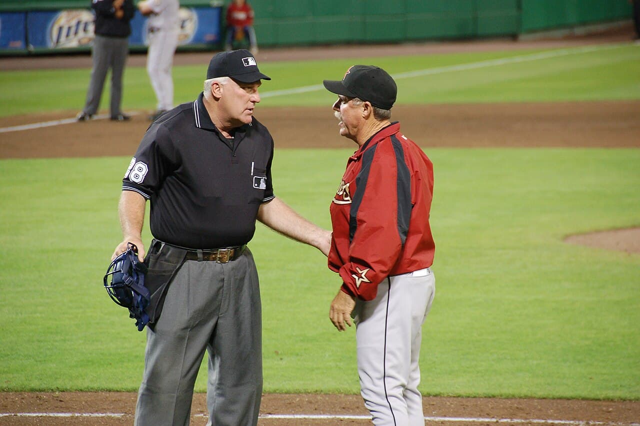 Photographer: Scott Ableman From https://www.flickr.com/photos/ableman/152834383/ Houston Astros manager Phil Garner…