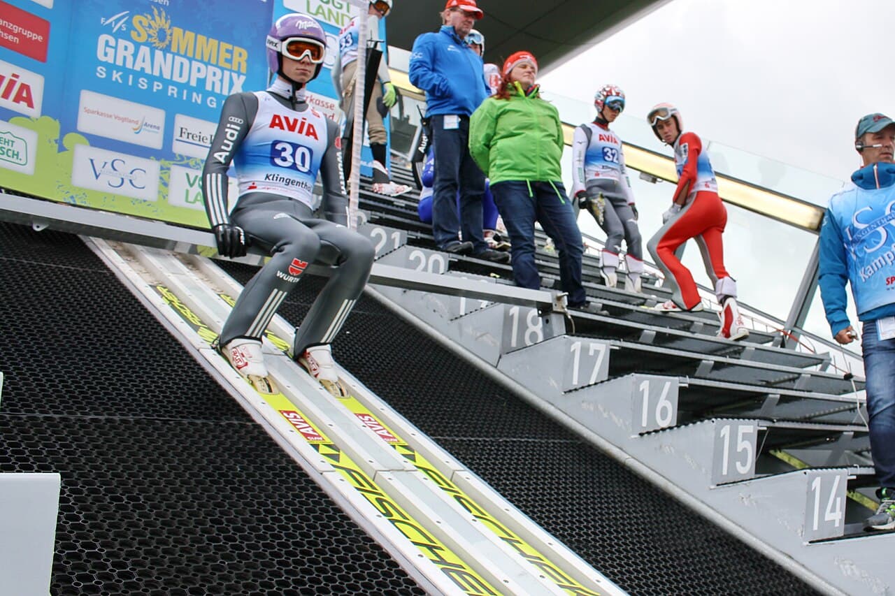 FIS Ski Jumping Summer Grand Prix Klingenthal 2017 on 2017-10-03 Andreas Wellinger