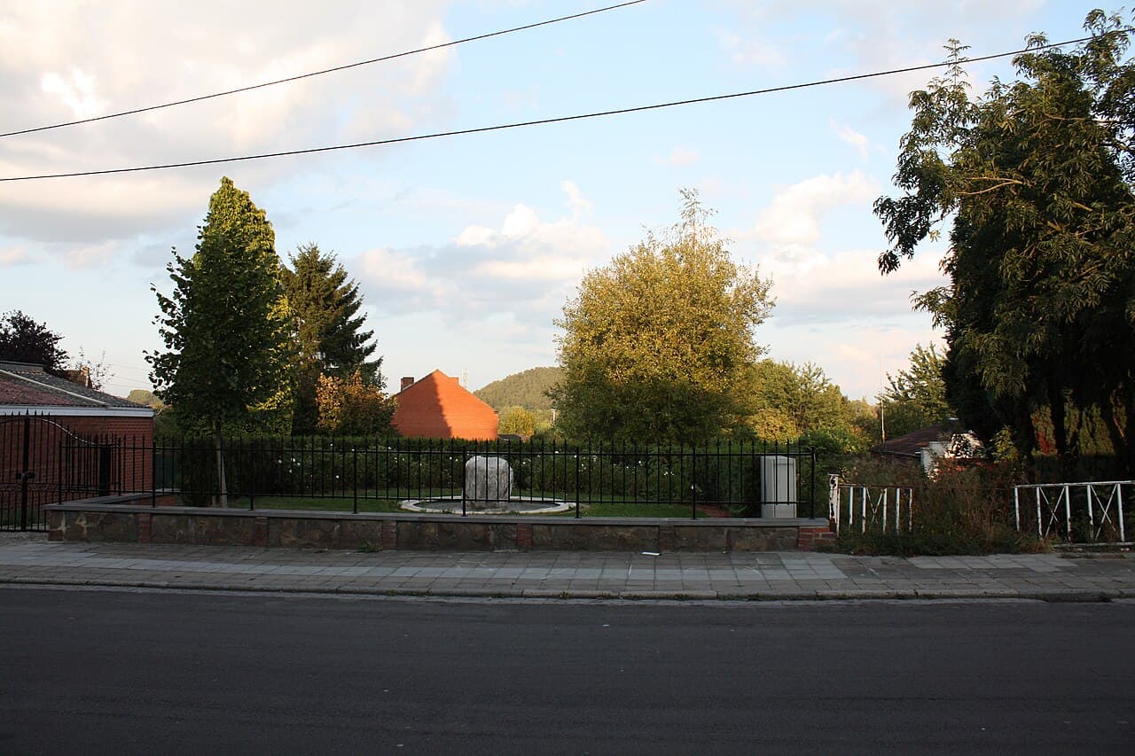 Location of former house of Marc Dutroux in the Rue Daubresse 63, Jumet , Belgium. The house has been demolished and…