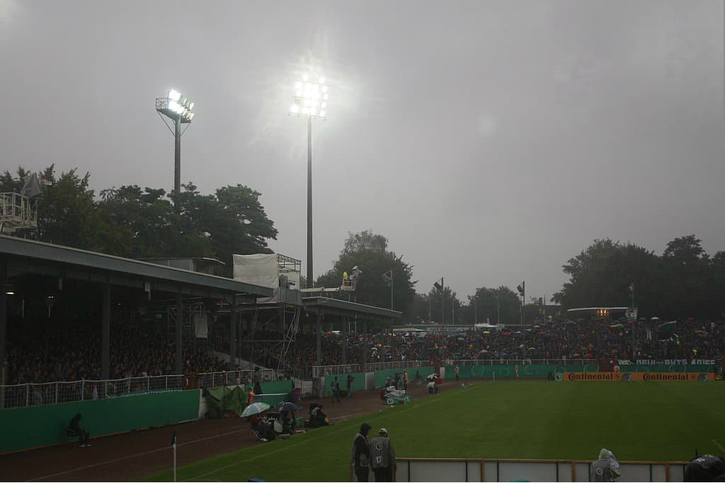 SC Preußen Münster - VfL Wolfsburg, DFB-Pokal, 2010/11, 1. Runde, Endergebnis 1:2