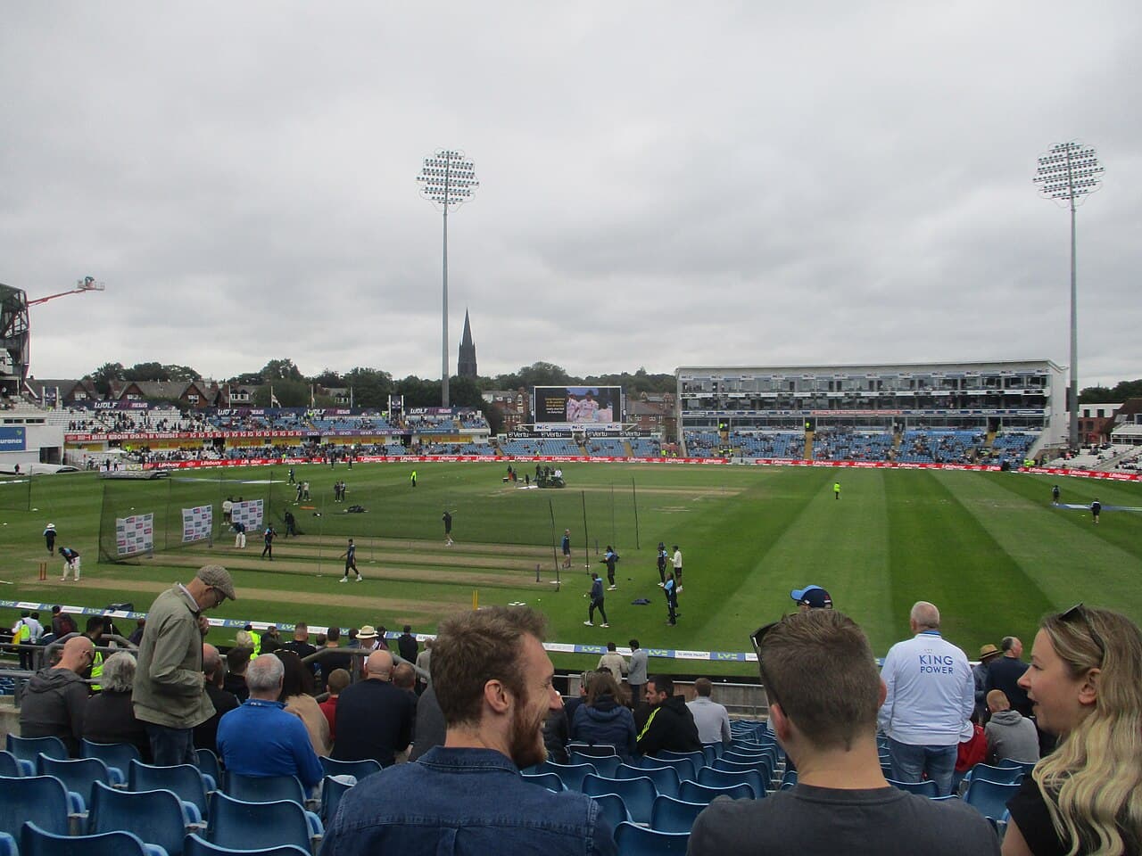England v India day 2 test, Headingley Stadium, Headingley, Leeds, West Yorkshire. Taken on the morning of Thursday…