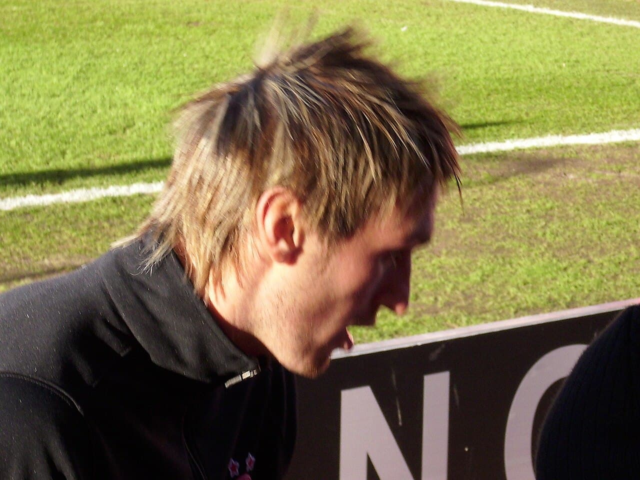 Aberdeen striker Lee Miller .