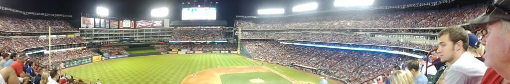 Rangers vs Athletics