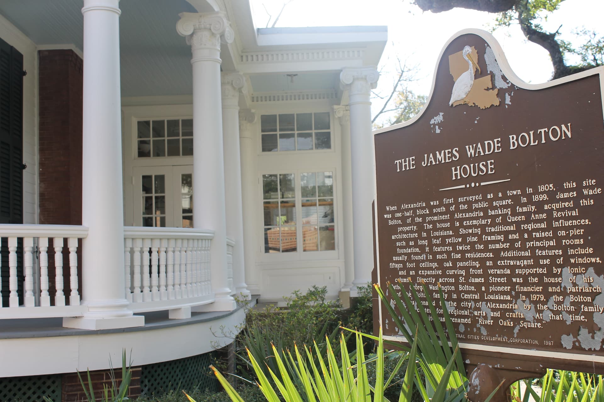 James Wade Bolton House, Alexandria, LA IMG 4284