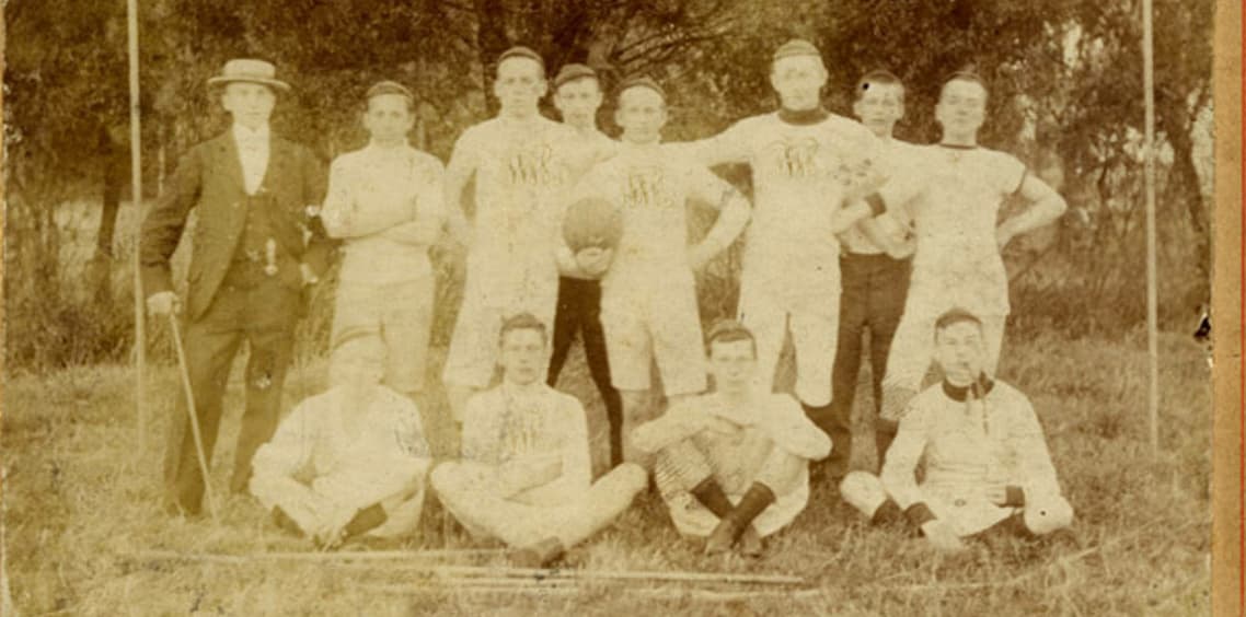 Werder Bremen club in 1899.