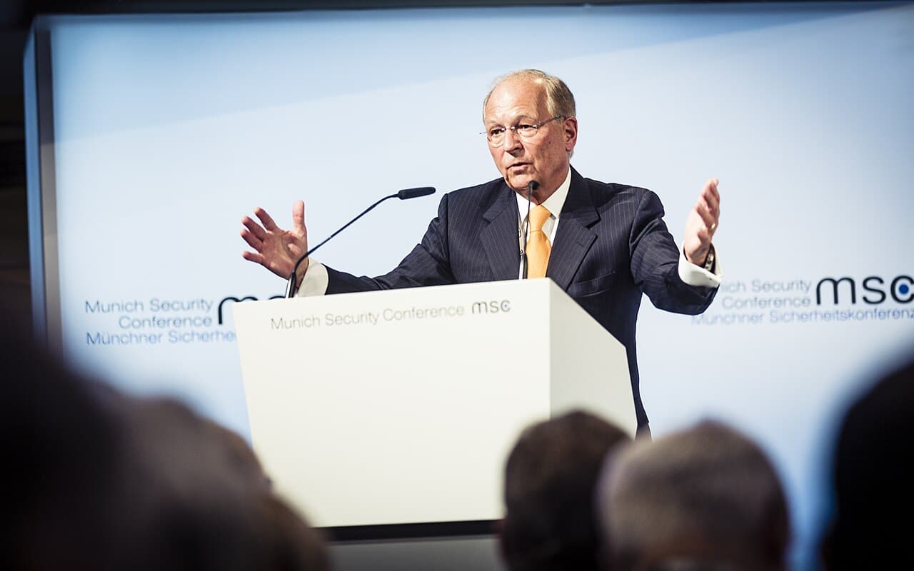 Wolfgang Ischinger während der Münchner Sicherheitskonferenz 2017