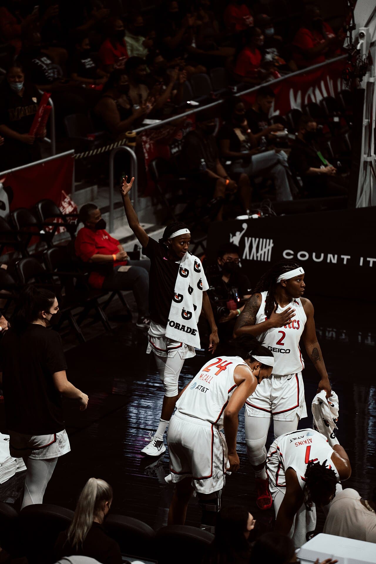 All-Pro Reels — Washington Mystics vs. LA Sparks from Sports and Entertainment Center, Southeast Washington D.C.,…