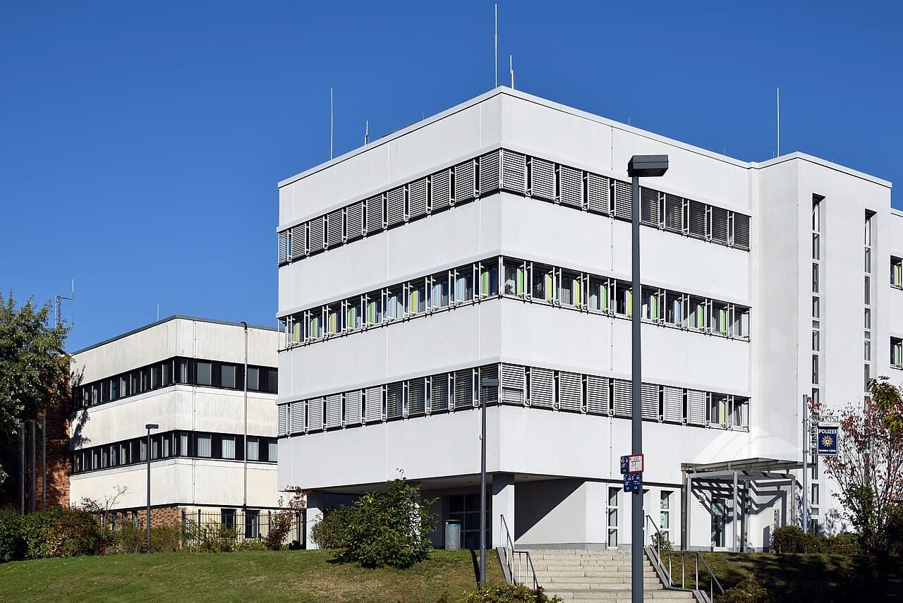 Polizei Direktion 3 (Ost) in Berlin-Marzahn, Germany.