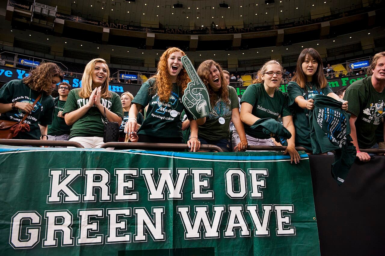 Tulane football 2013 season opener against Jackson State University at the Mercedes-Benz Superdome.